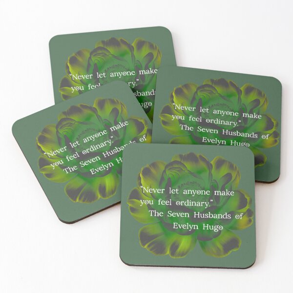 Item preview, Evelyn Hugo quote peony  designed and sold by Wasted Potential ink.