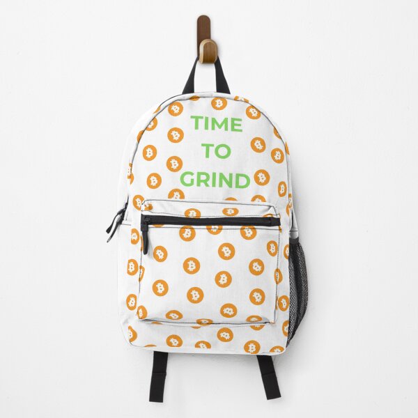 Item preview, Time to Grind Bitcoin designed and sold by xpressyourvoice.