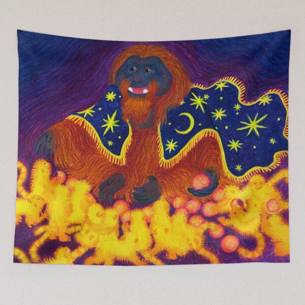 Item preview, Mage (sharing wisdom and stories and fruits) designed and sold by InkTheCrow.