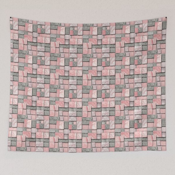 Item preview, Pink classic stone pattern  designed and sold by Babeababoo.