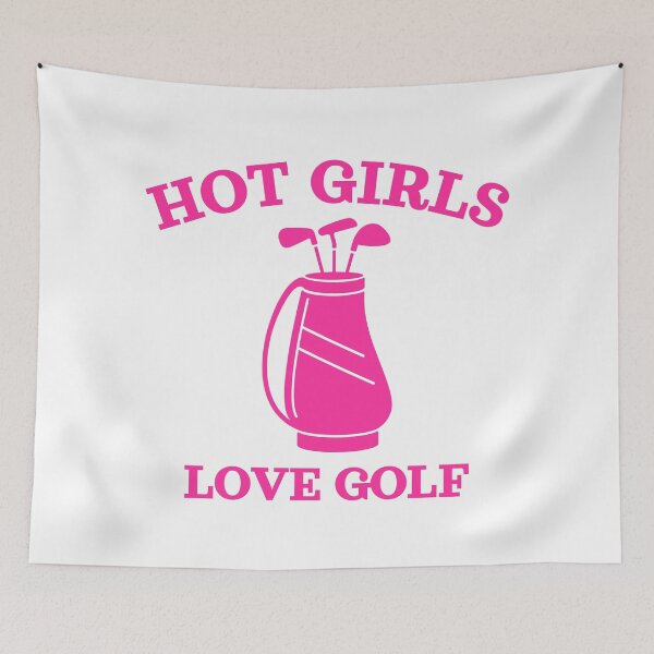 Item preview, Hot Girls Love Golf, Pink designed and sold by UNK-Fatigues.