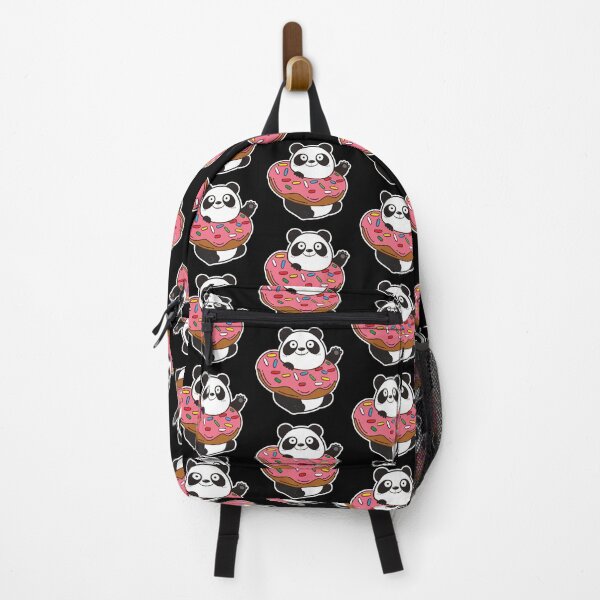 Vista previa del artículo con la obra «¡Donut panda!», diseñado y vendido por plushism.