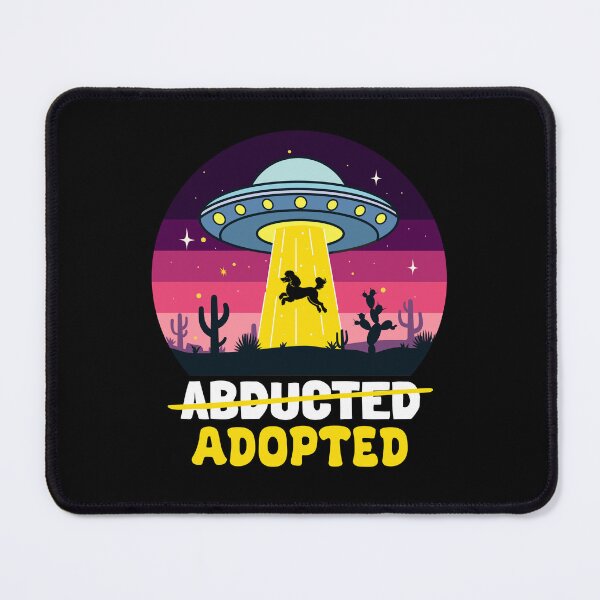 Item preview, Adopted Poodle Abduction designed and sold by TavellynArt.