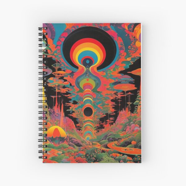 Item preview, Trippy Vintage 1960s Psychedelic Retro Artwork designed and sold by HLPsychDesigns.