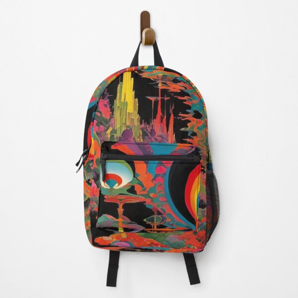 Item preview, Trippy Vintage 1960s Psychedelic Retro Artwork designed and sold by HLPsychDesigns.