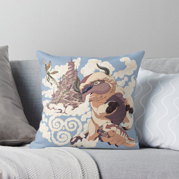 Item preview, Bisons and lemur flying in the clouds  designed and sold by MariaPencilArt.