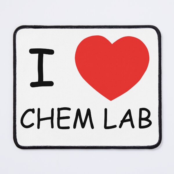 Item preview, I heart chem lab chemistry love designed and sold by artbiome.