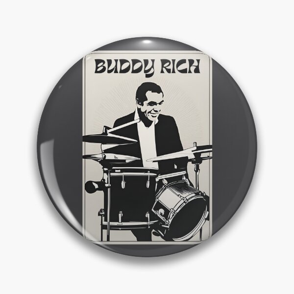 Item preview, The Vintage Solo Drumming Buddy Rich Drummer of Legendary Jazz designed and sold by wigobun.