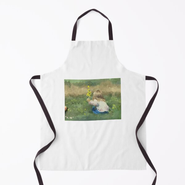 Item preview, Nostalgic little girl painting designed and sold by maliafecteau.