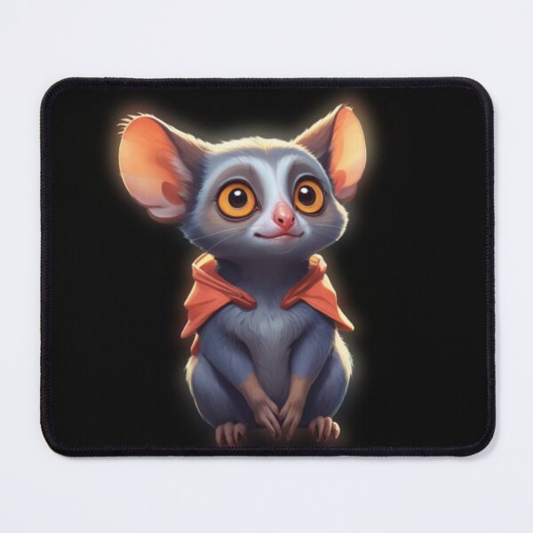 Item preview, cute bush baby designed and sold by LevonsCrazyArt.