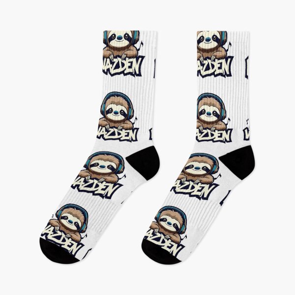 Item preview, Jammin' music loving Sloth Wazden Music designed and sold by afullerdesign.