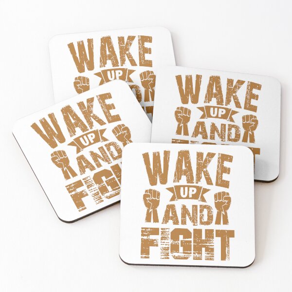 Item preview, Wake Up And Fight designed and sold by mesrorigu.
