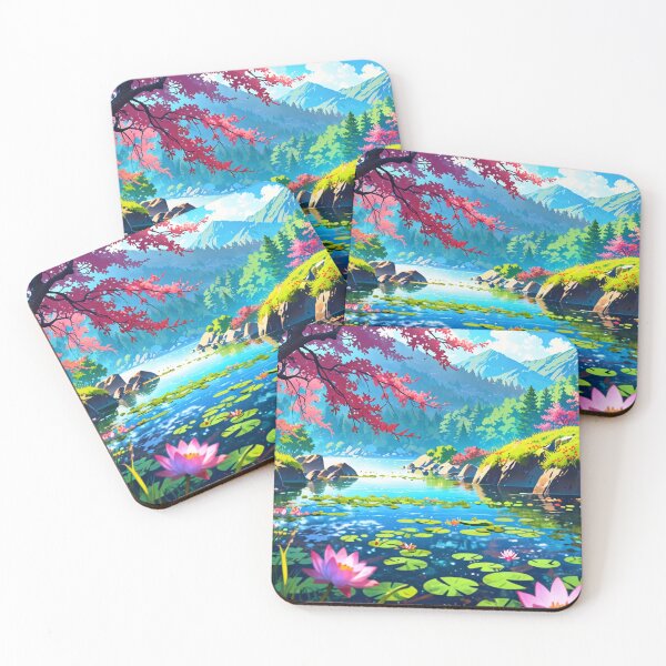 Item preview, The lotus lake. designed and sold by PatDoArt.