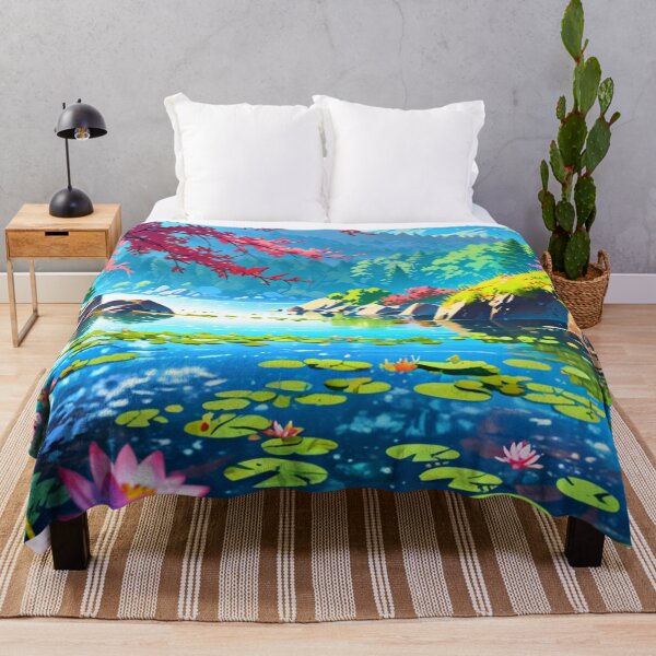 Item preview, The lotus lake. designed and sold by PatDoArt.
