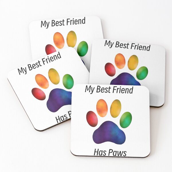 Item preview, My Best Friend Has Paws designed and sold by Alexandrea Lake.