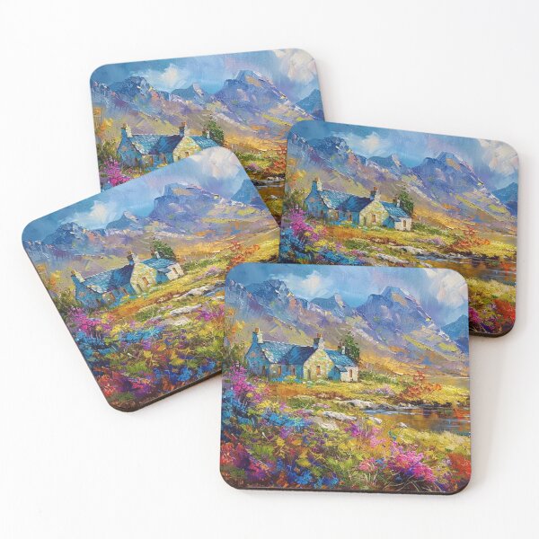 Item preview, Scottish Highlands Landscape designed and sold by Myra365Art.