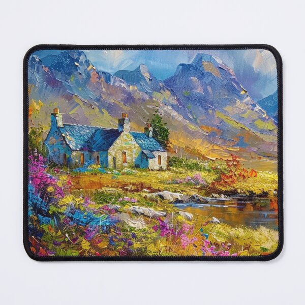 Item preview, Scottish Highlands Landscape designed and sold by Myra365Art.