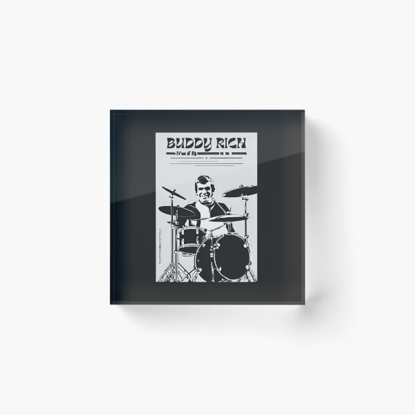 Item preview, Types of Jazz Music Vintage Drumming Buddy Rich Drummer Solo Drum Player designed and sold by wigobun.