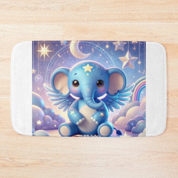 Item preview, Guardian of Dreams: Dreamus the Blue Elephant designed and sold by TERURIN-Gallery.