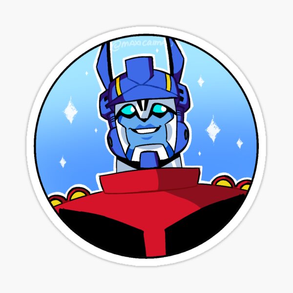Vista previa del artículo con la obra «¡Optimus Prime!», diseñado y vendido por maxicaiman.