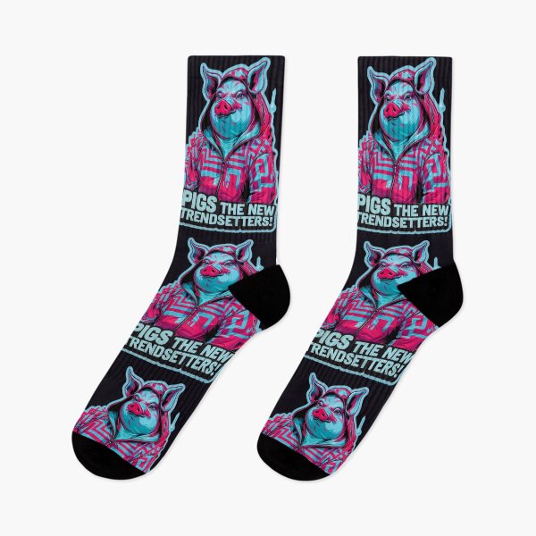 Item preview, Pigs The New Trendsetters Funny Pig Quote designed and sold by TheArtOfPat.