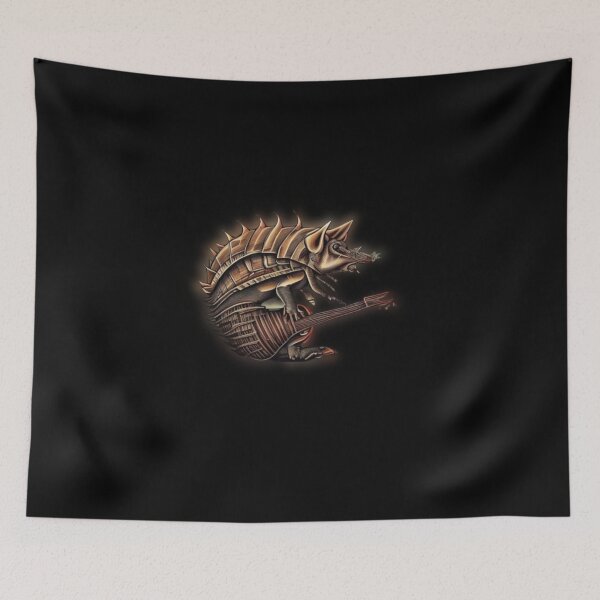 Item preview, guitar dillo designed and sold by LevonsCrazyArt.