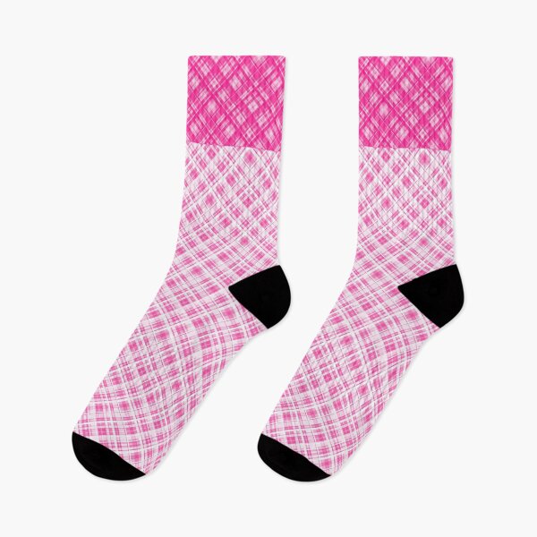 Artikelvorschau, Rosa weißes geometrisches Kombinationsmuster entworfen und verkauft von fuzzyfox.