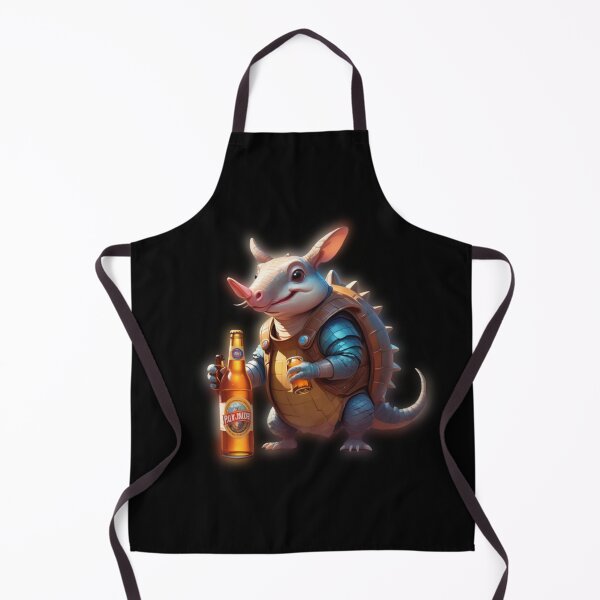Item preview, beer drinkin dillo designed and sold by LevonsCrazyArt.