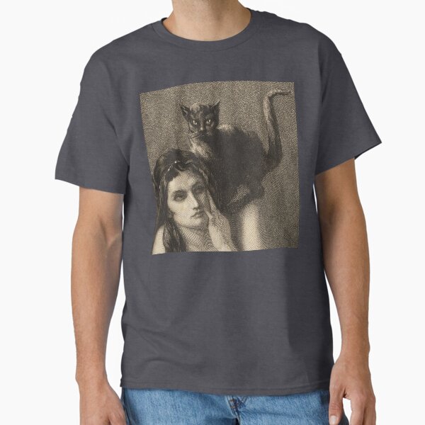 Item preview, Young woman with a cat on her shoulder designed and sold by elinaarbidane.