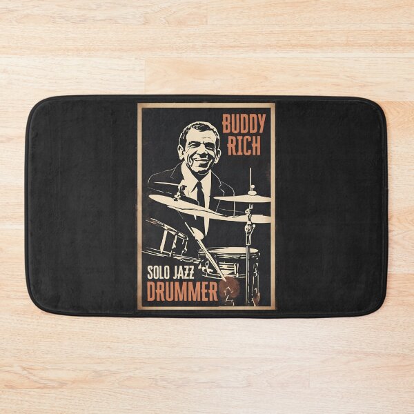 Item preview, Retro Buddy Rich Drummer Solo Drum Player Types of Jazz Music designed and sold by wigobun.