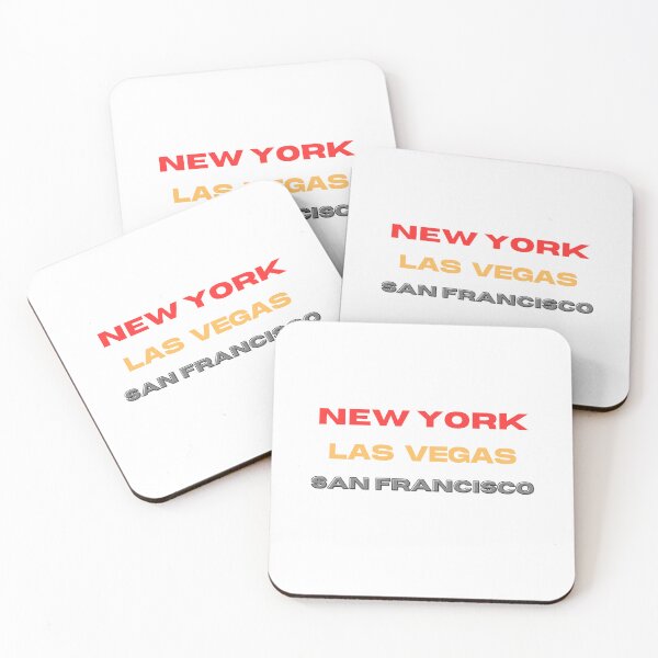 Item preview, New York - Las Vegas - San Francisco designed and sold by citmgpod.
