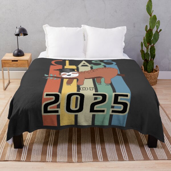 Item preview, Class of 2025 Sloth Graduation Retro designed and sold by kiwi91.