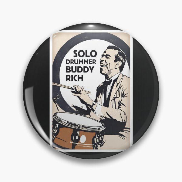 Item preview, Coolest Buddy Rich Drummer Vintage Solo Drumming New Types of Jazz Music designed and sold by wigobun.