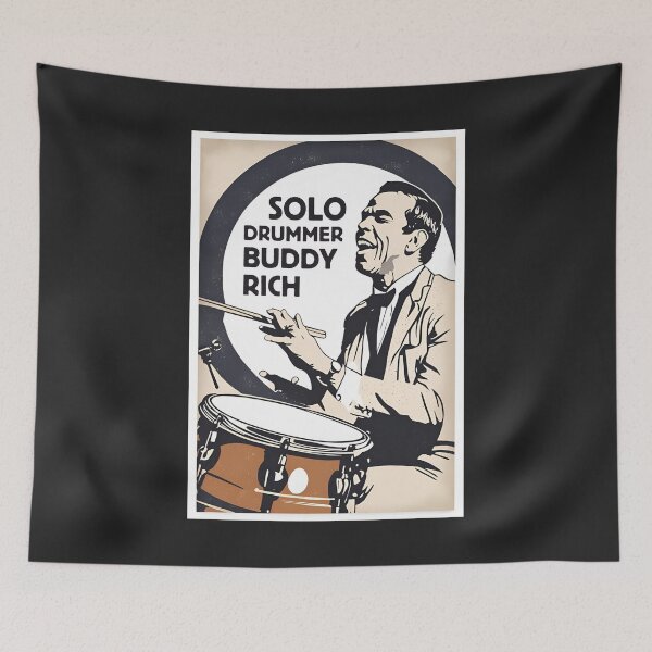 Item preview, Coolest Buddy Rich Drummer Vintage Solo Drumming New Types of Jazz Music designed and sold by wigobun.