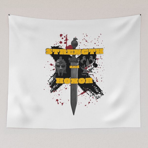 Item preview, Strength and Honor, Gladiator designed and sold by UNK-Fatigues.