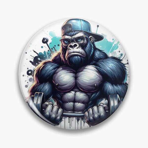 Item preview, Gorilla Power designed and sold by rajdigitalarts.