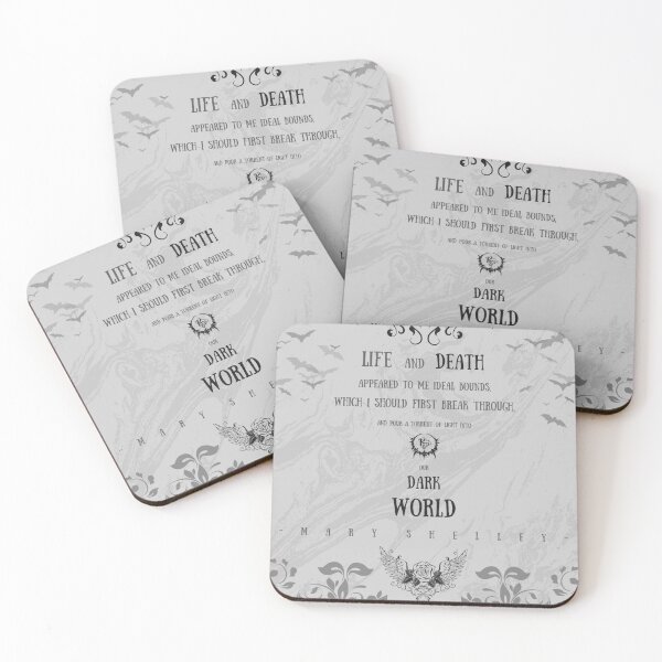 Item preview, Dark World - light gray  designed and sold by ProsetoPrint.