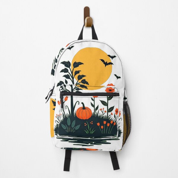 Item preview, Moonlit Pumpkin Patch Funny Halloween Design & Gift Idea designed and sold by RootedAvenueCo.