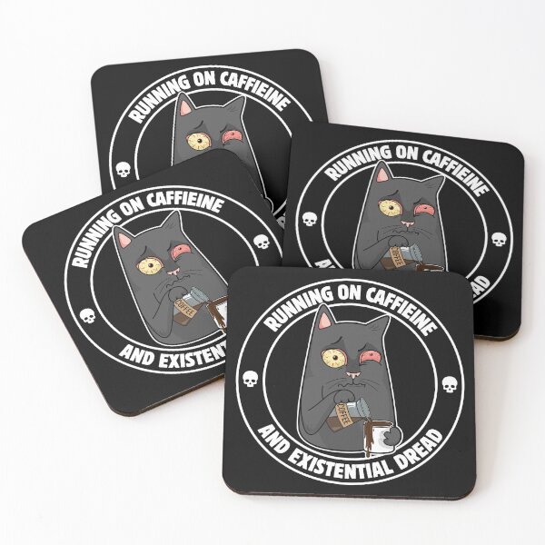 Item preview, Running on caffeine and existential dread designed and sold by T&C Finesse.