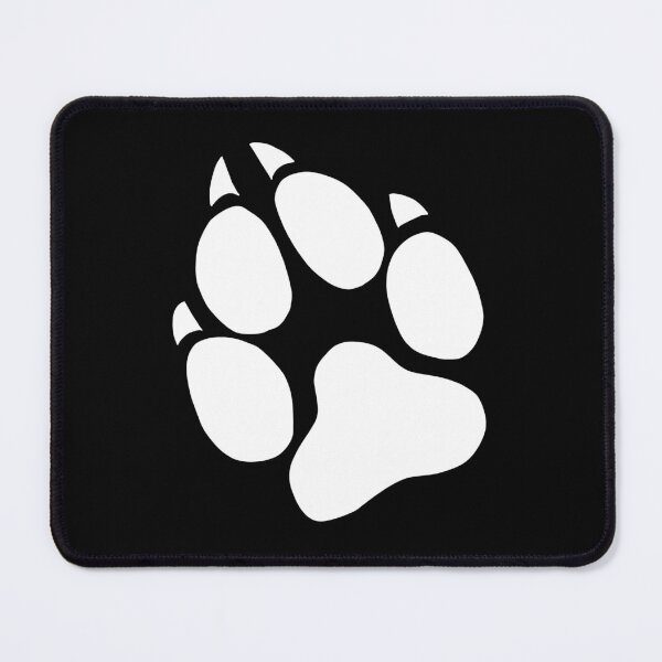 Item preview, Wolf Paw (White) designed and sold by KaneWolfMusic.