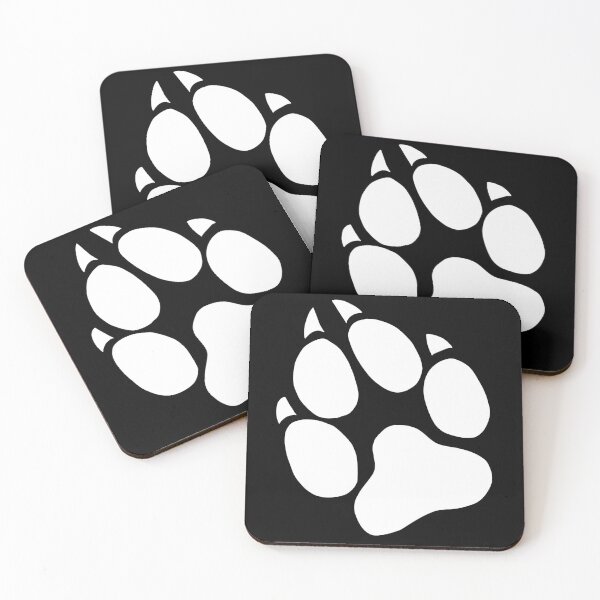 Item preview, Wolf Paw (White) designed and sold by KaneWolfMusic.