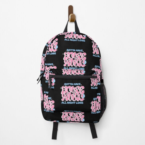 Item preview, HOUSE MUSIC - Gotta Have Y2K Font (white/pink) designed and sold by Discothreadz.