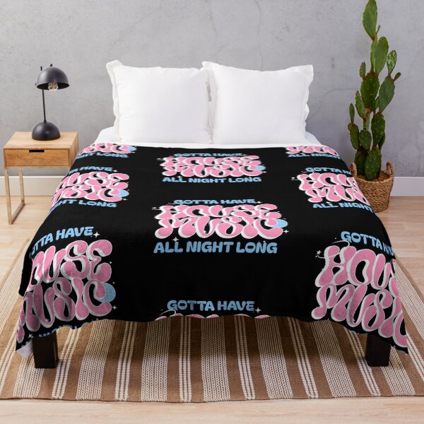 Item preview, HOUSE MUSIC - Gotta Have Y2K Font (white/pink) designed and sold by Discothreadz.