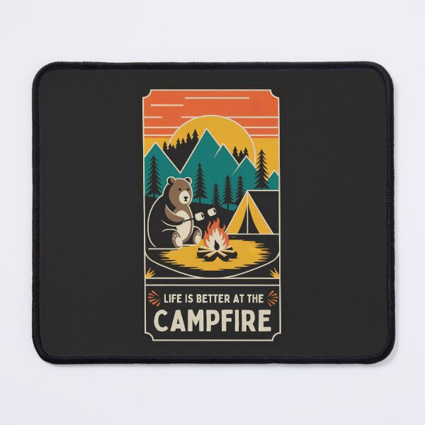 Item preview, Life Is Better At The Campfire designed and sold by Anniko Art Studio.
