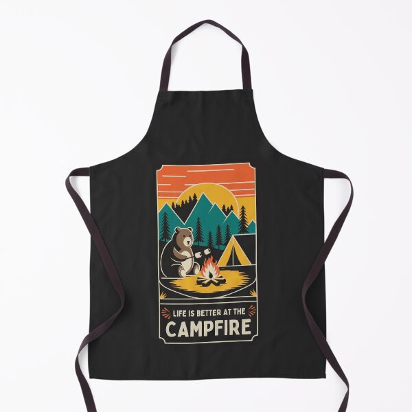Item preview, Life Is Better At The Campfire designed and sold by Anniko Art Studio.