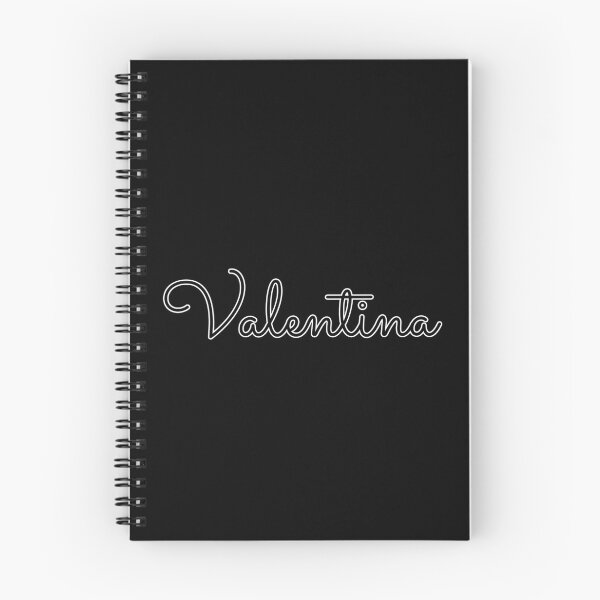 Item preview, Writing Valentina Name Label (Black) designed and sold by NormadWorld.