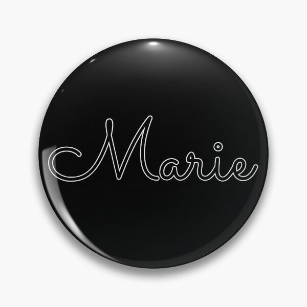 Item preview, Writing Marie Name Label (Black) designed and sold by NormadWorld.