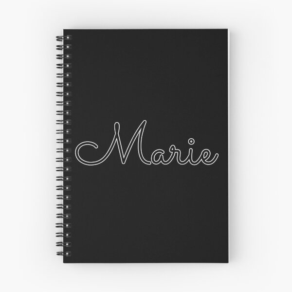 Item preview, Writing Marie Name Label (Black) designed and sold by NormadWorld.