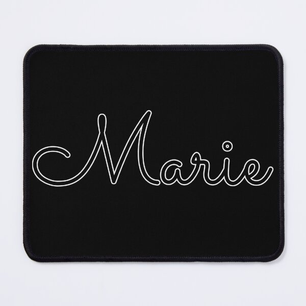 Item preview, Writing Marie Name Label (Black) designed and sold by NormadWorld.