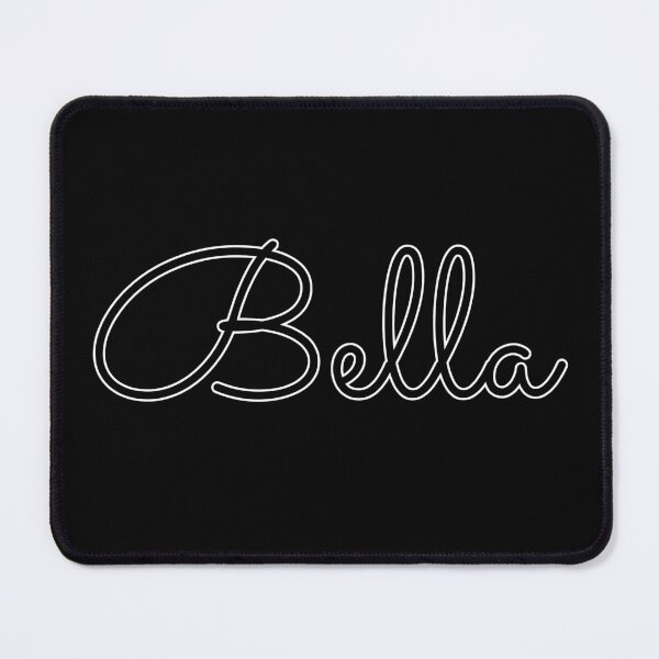 Item preview, Writing Bella Name Label (Black) designed and sold by NormadWorld.